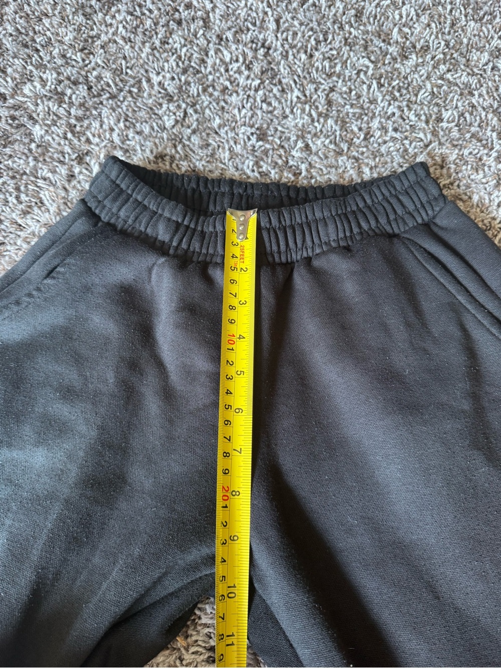 Zara Girls Pants Black Sweatpants Joggers Size 13-14 - Picture 5 of 6